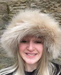 Caramel Fuzzy Bucket Hat-festival Hat-floppy Hat-fur Hat-fake Fur Hat-rave  Hat-gold Bucket Hat-cream Fur Hat-vegan Friendly Hat-