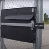 Panic bar gate kits to allow for free exit: 1