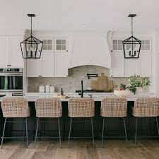 Sculptural lines to lend your kitchen island or counter a sleek modern look. Bailey Woven Stools Ballard Designs In 2020 Stools For Kitchen Island Bar Stools Kitchen Island Modern Farmhouse Kitchens