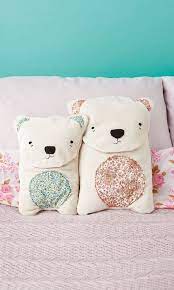 Adorable Polar Bear Hot Water Bottle Cosy Tutorial In Mollie Makes 35 Sewing Toys Kids Pillows Hot Water Bottle Cover