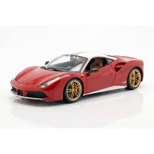 The ferrari sf70h is a formula one racing car designed and constructed by scuderia ferrari to compete during the 2017 formula one season. Ferrari 488 Gtb The Lauda 70th Anniversary Collection Red White 1 18