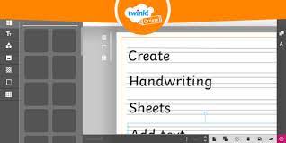 Try to remember, you always have to care for your child with amazing. Custom Handwriting Sheets Twinkl Create