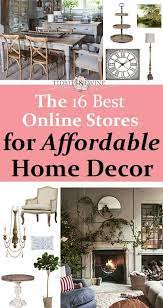 16 Best Online Stores For Affordable Home Decor Tidbits Twine In 2020 Home Decor Online Shopping Home Decor Online Home Decor Sites
