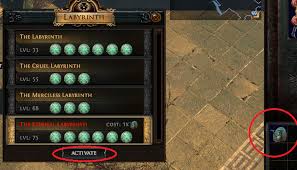 I do not play hack n slash games for puzzles. Bug Reports Can T Activate Eternal Labyrinth Forum Path Of Exile