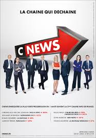 CNEWS enregistre la plus forte progression en 1 an et devient la 2e chaîne  info de France
