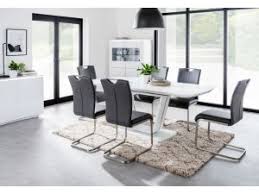 Grey, leather kitchen & dining room chairs : 8 Seat Dining Sets Dining Room Furniture First Furniture