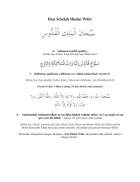 We did not find results for: Doa Setelah Sholat Witir Subhanal Malikil Quddus