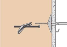 Slide the bracket or object you wish to. Various Wall Repair Jobs Hometips