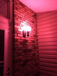 The ceiling fan's fixture, or the main housing where the wiring is stored, will be held together with a few visible screws. Pink Lights Popping Up On Porches To Honor The 6 Family Members Who Died In Fire State And Regional News Omaha Com