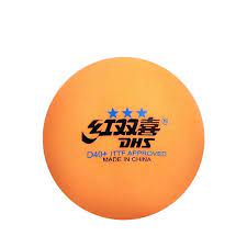 30 60 balls dhs table tennis ball original 3 star d40 seamed orange abs plastic ping pong balls poly tenis de mesa table tennis tennis ball bones and muscles
