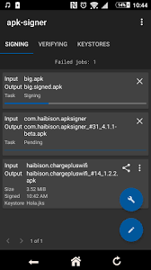 Apksigner ツール（android sdk build tools 24.0.3 以降で使用可能）を使用すると、apk に署名し、その apk がサポートする android プラットフォームのすべてのバージョンで apk の署名が正常に検証されることを確認できます。. Apk Signer Apk Latest Version Free Download For Android