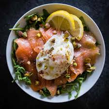 Two Of My Go To Keto Breakfast Foods Are Eggs And Smoked Salmon So I Combined Them For T Smoked Salmon Salad Recipes Salmon Salad Recipes Smoked Salmon Salad