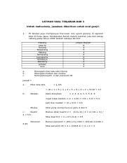Suatu alat analisis kuantitatif yang diterima kebenarannya secara universal. Tugas 01 Mhs Doc Latihan Soal Terjawab Bab 1 Untuk Mahasiswa Jawaban Diberikan Untuk Soal Ganjil 1 Jelaskan Pentingnya Statistika Dalam Kehidupan Course Hero
