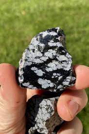 For Sale Raw Snowflake Obsidian Crystal 1 3 Snowflake Obsidian Crystal Healing Stones Obsidian