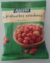 Cacahuetes Enrobees Saveur Bacon Alesto 150g