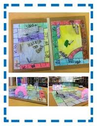 Book Report Board Game Fun Easy Directions Artistic Creative Challenging Book Report Projects Book Report Fun Easy