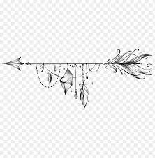Boho Arrows Hand Drawn Png Image With Transparent Background Png Free Png Images Arrow Tattoos For Women Arrow Tattoos Boho Tattoos