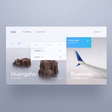 Aero Flight Booking By Daniel Tan Veb Dizajn Dizajn