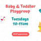 Baby & Toddler Playgroup event image