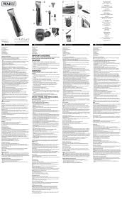 View any of our manuals or catalogs to understand our products better. Wahl Prolithium Operating Instructions Manual Pdf Download Manualslib