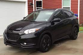 Debating if i do the roof rails, or i leave them as i would like to get the side step, and they would match. Blacked Out Hr V Honda Hr V Forum