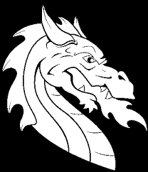 You can print out this dragon head coloring pagev or color it online with our coloring machine. Download European Dragon Head Coloring Page Cabeza De Dragon Dibujo Full Size Png Image Pngkit