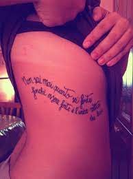 Which is the best body part for quote tattoos? You Never Know How Strong You Are Until Being Strong Is The Only Choice You Have Italian Tattoo Italian Quote Tattoos Tattoos Italian Tattoos