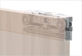 How do you rehang sliding closet doors? Concealed Sliding System With Dual Shock Absorbing Stop