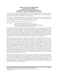 BOARD OF COUNTY COMMISSIONERS LEON COUNTY, FLORIDA Consideration of Future  Uses for the One-Cent of Tourist Development Tax Cur