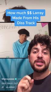 Analyzing @larrayeeee's Earnings from His Diss Track