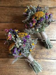 Rustic Wild Flower Bouquet Dried Natural Wedding Flowers For Etsy Diy Wedding Flowers Wildflower Bouquet Dried Flower Bouquet