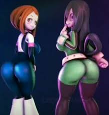 Uraraka and Tsu twerk - ThisVid.com