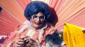 Some ladies get a blue rinse. Dame Edna Everage Dame Edna Edna Blue Hair