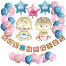 Hosting a virtual baby shower or gender reveal party with poll everywhere it's springtime and while we're all enjoying the warmer weather from the safety of six foot social distances, life events are still happening all around us. Zljq Gender Reveal Party Pack Baby Shower Decorations Boy Or Girl Banner And Balloons Paper Flower Ball Pregnancy Announcement Gender Reveal Decorative Decorativedecoration Boy Aliexpress
