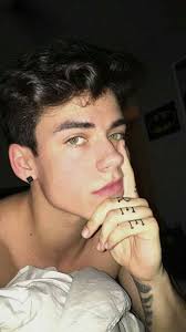 Anime guy black hair green eyes green tie school uniform. Bad Boy Black Hair Green Eyes Male Novocom Top