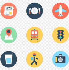 Best collection of travel and tourism icons available in png, svg, eps, psd and base 64 formats. Travel 100 Icons Travel Icon Png Circle Png Image With Transparent Background Toppng