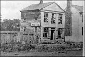Fayetteville Observer Office Fayetteville Tennessee It Was Located Beside The Post Office Where U S Bank Is Fayetteville Tennessee Lincoln County Tennessee