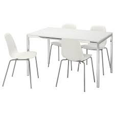 Torsby Leifarne Table And 4 Chairs High Gloss White White Ikea In 2020 Dining Room Table Chairs Table And Chair Sets High Gloss White