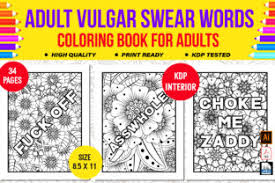 These free colouring pages are created by whimsical publishing for your enjoyment! New Vulgar Adults Coloring Book Vol 1 Graphic By Mamunportfolio Creative Fabrica
