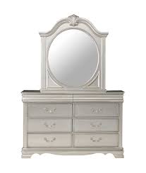 This style can be made in any size and amount of drawers as well as in a range of finishes in either oak, rustic. Grace Silver Dresser Mirror Badcock Home Furniture More