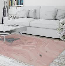 Hand tufted with dual textured multi level polyester yarns and finished in a multi dimensional structure contemporary styling makes these striking floor coverings a superb choice for a casual bedroom rug, living room or family room carpet. Gold Flamingo Tyrone Swirl Print Pink Area Rug Reviews Wayfair