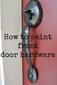 Maybe you would like to learn more about one of these? How To Paint A Front Door Handle The Created Home