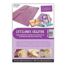 They come with built in measurement and a series of grooves to guide a bone folder through, making scoring faster and much more convenient. Crafters Companion The Envelobox Creator Scoreboard