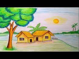 Maybe you would like to learn more about one of these? How To Draw Landscape Scenery Of Beautiful Nature Step By Step Youtube Drawing Scenery Nature Drawing Nature Drawing Pictures