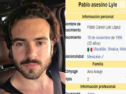 The incident occurred on march 31, 2019. Editan Biografia Pablo Lyle En Wikipedia Lo Llaman Asesino