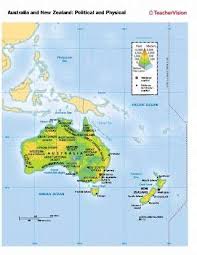 Maybe you would like to learn more about one of these? Political And Physical Map Of Australia And New Zealand Teachervision