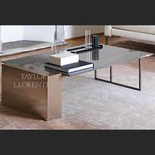 A french bronze and mirrored coffee table circa 1950. Marble Bronze Coffee Table Design Taylor Llorente Furniture