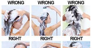 Why Are You Washing Your Hair The Wrong Way It Causes Your Hair To 5jokes Washing Hair Hair Health Damaged Hair