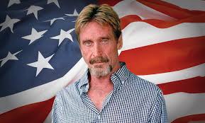 His belize home sits next to mr mcafee's compound on a tropical island. Guess Who S Running For President John Mcafee