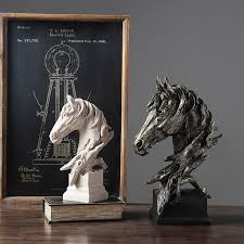 Please check my other ads, multi family sale. Abstract Horse Statue Sculpture Craft Figurine Home Decoration Accessories Drawing Room Office Sandstone Statue Decor Figurine Figurines Miniatures Aliexpress